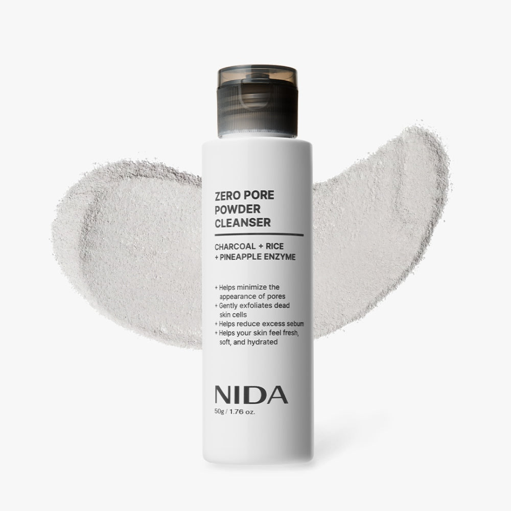 【りな】Booster &serum・Cream・Powder Wash Zero Pore Powder Cleanser – NIDA