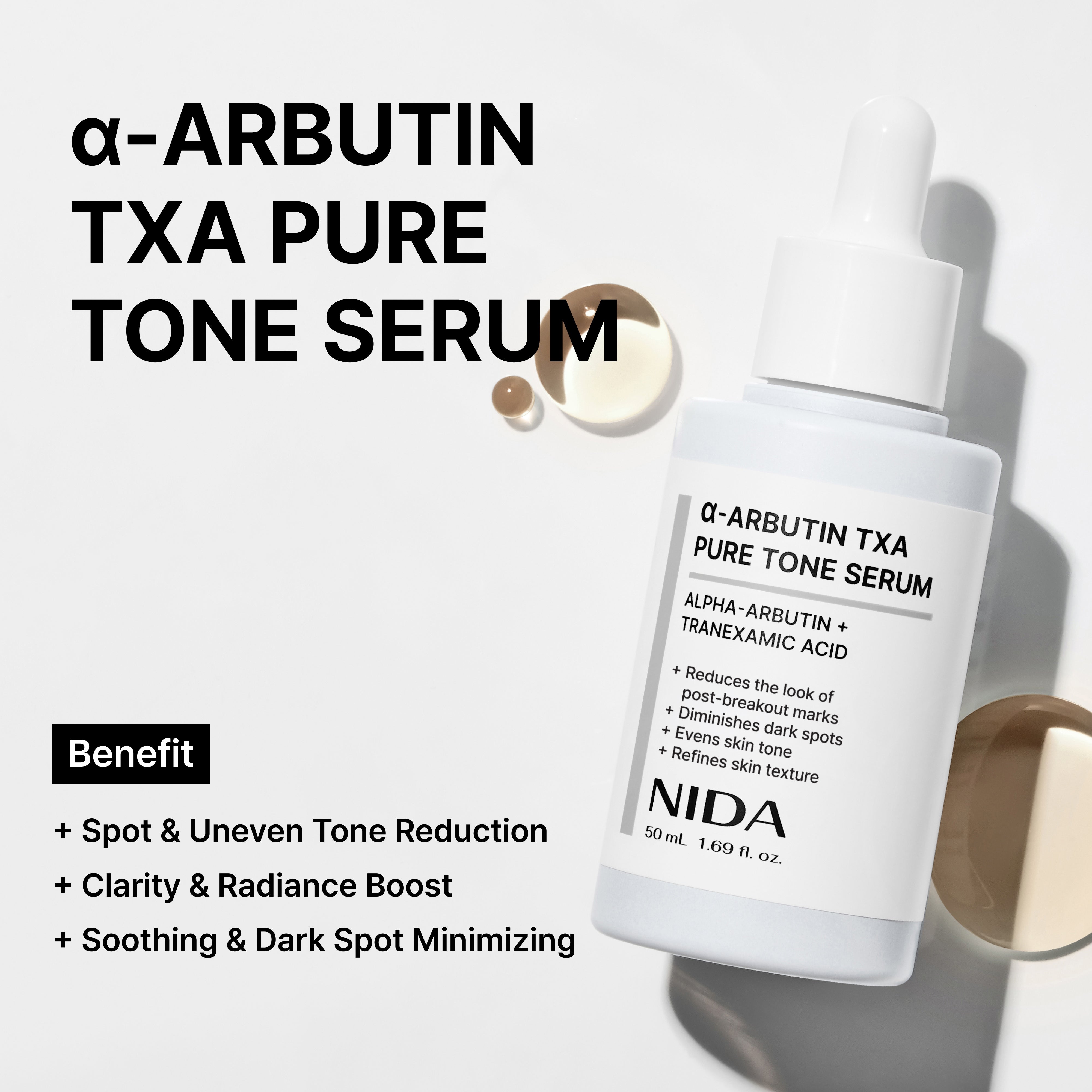 NIDA α-Arbutine TXA Pure Tone Serum