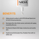 NIDA Invisible Fit Sunscreen