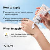 NIDA Invisible Fit Sunscreen