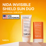 NIDA Invisible Shield Sun Duo