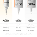 Sérum solaire NIDA Invisible Fit (Formule coréenne, SPF50+, PA++++) 